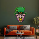 Pig Luck St Patrick's Day Artwork Led Neon Sign Light