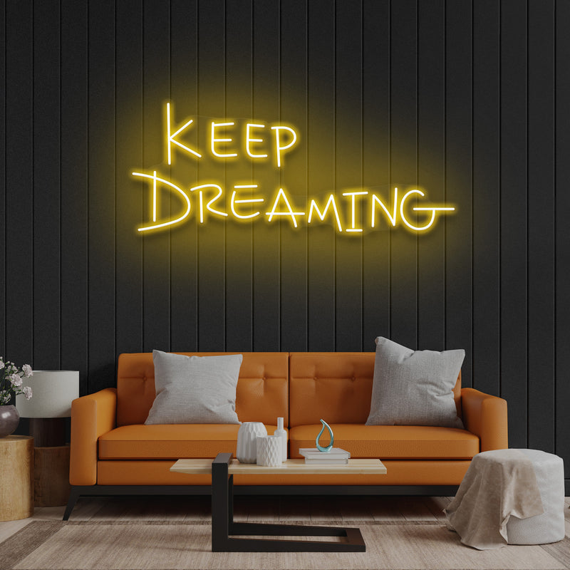 Keep Dreaming Led Neon Sign Light