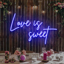 Love Is Sweet Led Neon Sign Light
