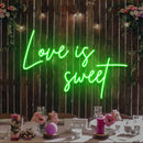 Love Is Sweet Led Neon Sign Light