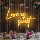 Love Is Sweet Led Neon Sign Light