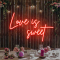 Love Is Sweet Led Neon Sign Light