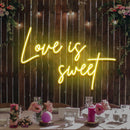 Love Is Sweet Led Neon Sign Light