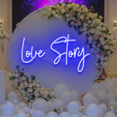 Love Story Led Neon Sign Light