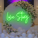 Love Story Led Neon Sign Light
