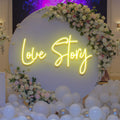 Love Story Led Neon Sign Light