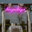 Love You Longer Led Neon Sign Light