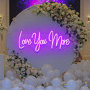 Love You More Led Neon Sign Light