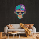 Monkey Smoke Artwork Led Neon Sign Light