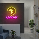 Nail Polish Artwork Led Neon Sign Light, Nail Salon Decoration