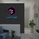 Nail Polish Artwork Led Neon Sign Light, Nail Salon Decoration