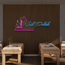 Nail Polish Artwork Led Neon Sign Light
