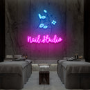 Nail Studio 1 Artwork Led Neon Sign Light