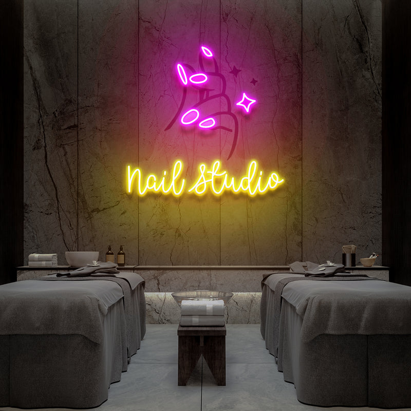Nail Studio 1 Artwork Led Neon Sign Light