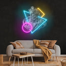 Neptune Neon Artwork Led Neon Sign Light