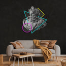 Neptune Neon Artwork Led Neon Sign Light