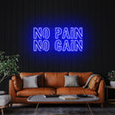 No Pain No Gain Led Neon Sign Light