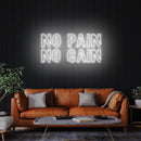 No Pain No Gain Led Neon Sign Light