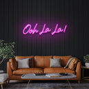Ooh Lala Led Neon Sign Light