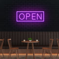 Open Led Neon Sign Light
