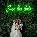 Save The Date Led Neon Sign Light