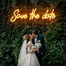 Save The Date Led Neon Sign Light