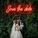Save The Date Led Neon Sign Light