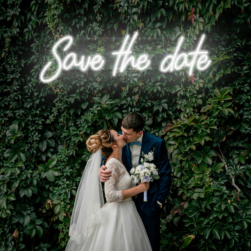 Save The Date Led Neon Sign Light