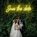 Save The Date Led Neon Sign Light