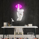 Shut Up Artwork Led Neon Sign Light