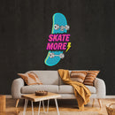 Skate More Artwork Led Neon Sign Light