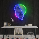 Statue man Neon Artwork Led Neon Sign Light