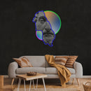 Statue man Neon Artwork Led Neon Sign Light