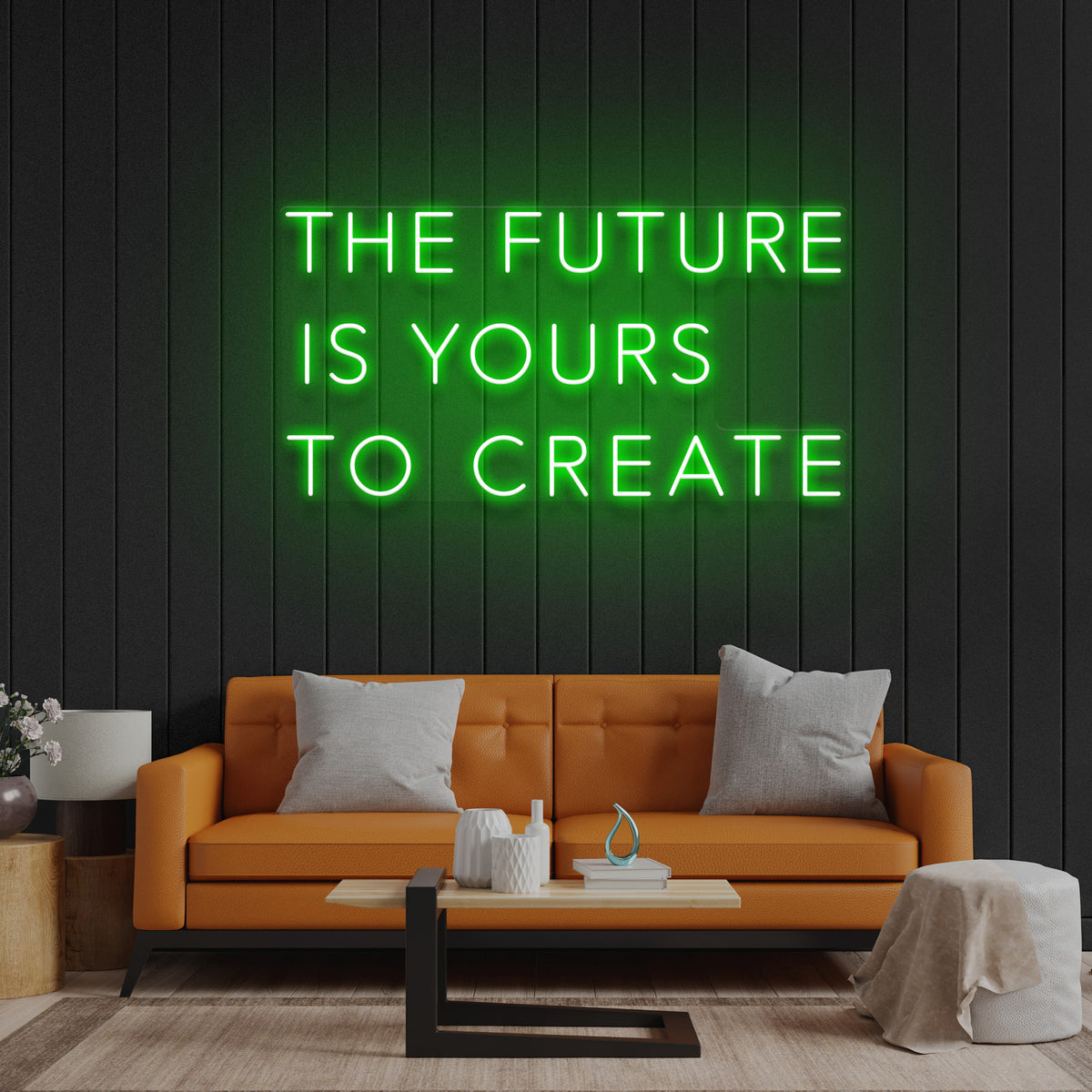 The Future Is Yours To Create Led Neon Sign Light