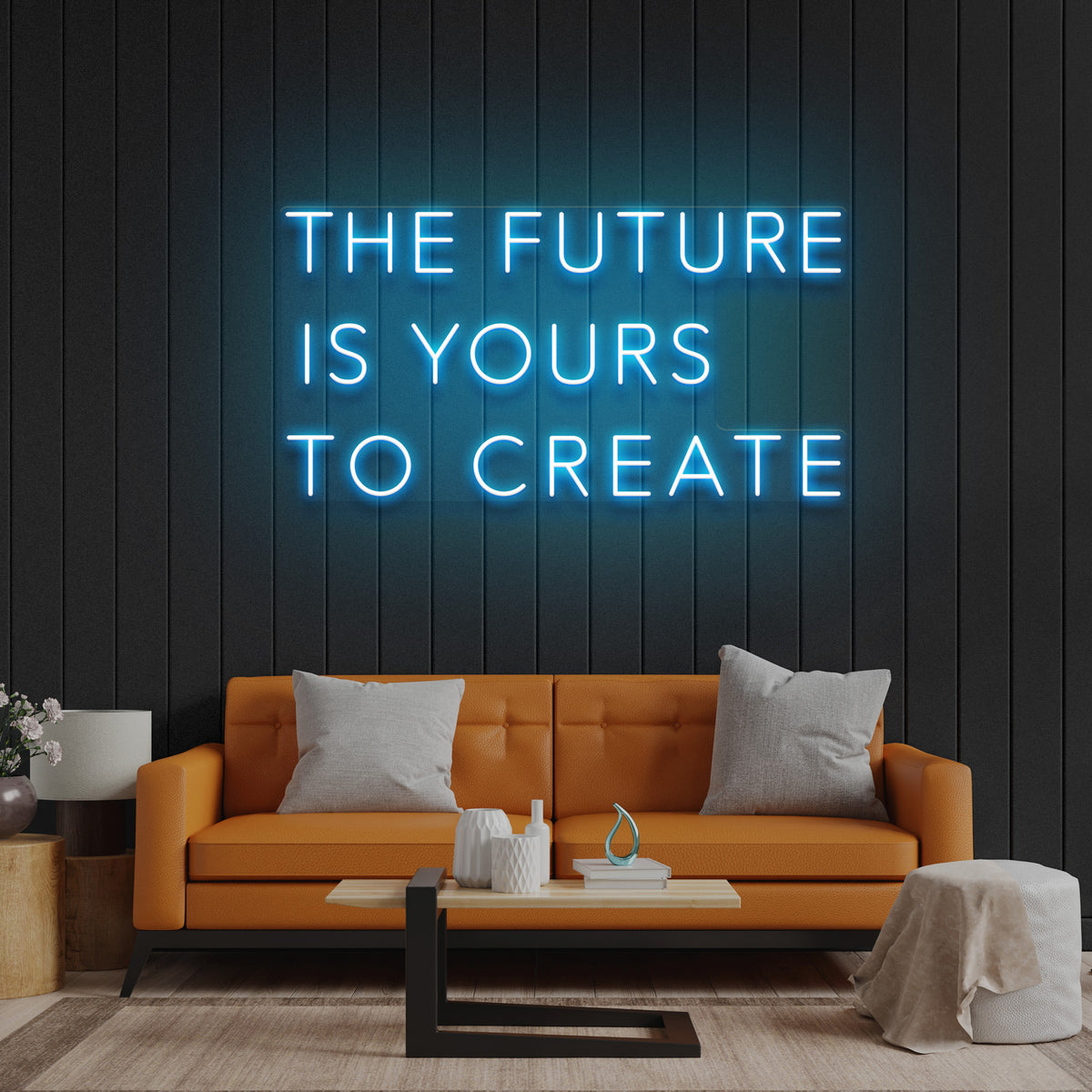 The Future Is Yours To Create Led Neon Sign Light