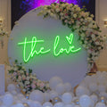 The Love Led Neon Sign Light