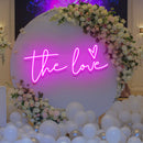 The Love Led Neon Sign Light