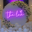 The Love Led Neon Sign Light