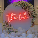 The Love Led Neon Sign Light