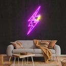 Thunder Girl Artwork Led Neon Sign Light