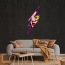 Thunder Girl Artwork Led Neon Sign Light