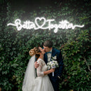 Better Together 3 Wedding Led Neon Sign Light
