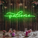 Welcome Led Neon Sign Light