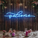 Welcome Led Neon Sign Light