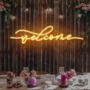 Welcome Led Neon Sign Light