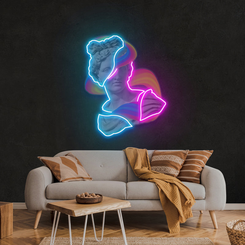 Woman Of Color Neon Artwork Led Neon Sign Light