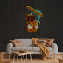 Wood And Ax Artwork Led Neon Sign Light