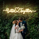 Better Together 3 Wedding Led Neon Sign Light
