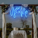 You And Me Led Neon Sign Light