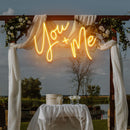 You And Me Led Neon Sign Light